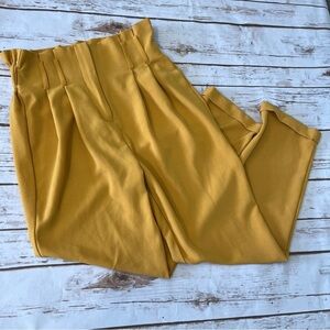 Haute Monde Mustard Yellow Ankle Pants‎ Size Medium